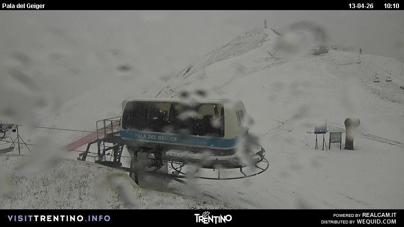 Archiv Foto Webcam Pala del Geiger