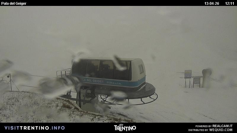 Archiv Foto Webcam Pala del Geiger