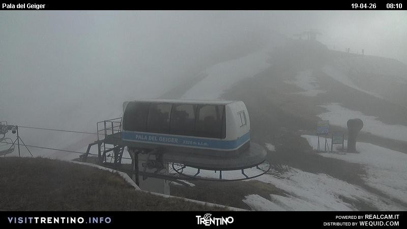 Archiv Foto Webcam Pala del Geiger