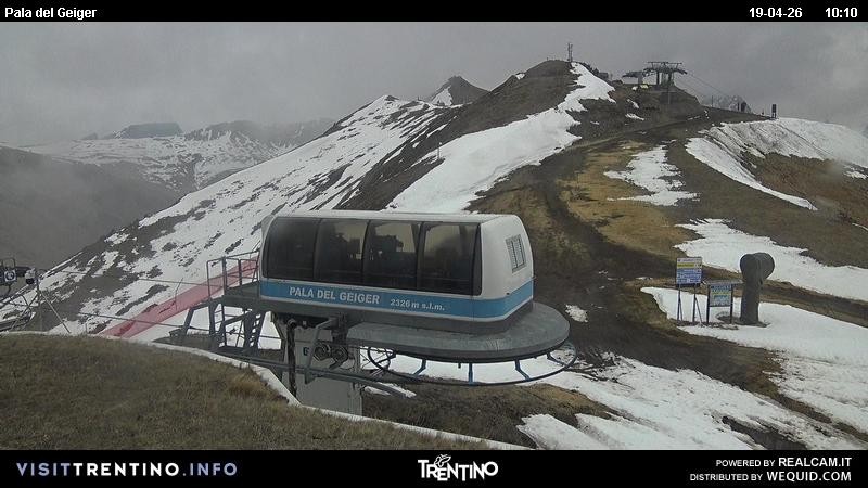 Archiv Foto Webcam Pala del Geiger