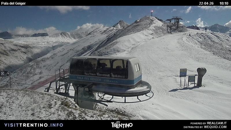 Archiv Foto Webcam Pala del Geiger
