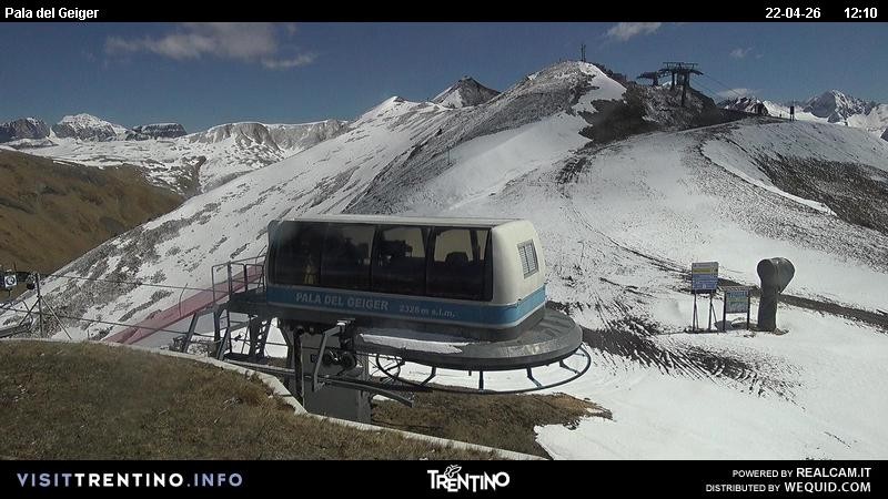 Archiv Foto Webcam Pala del Geiger