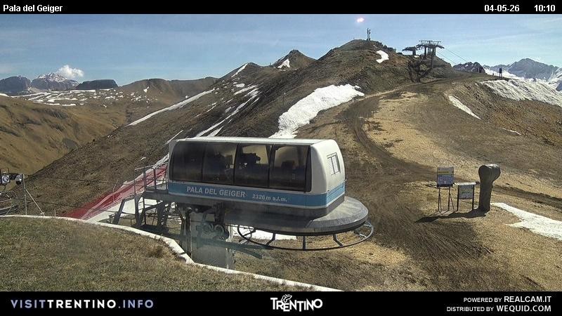 Archiv Foto Webcam Pala del Geiger