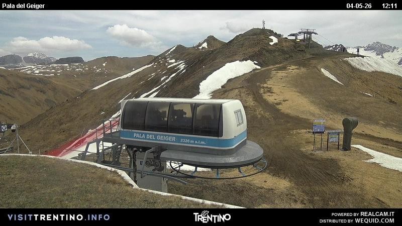 Archiv Foto Webcam Pala del Geiger