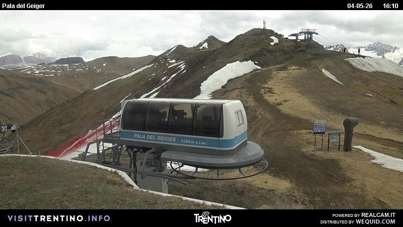 Archiv Foto Webcam Pala del Geiger