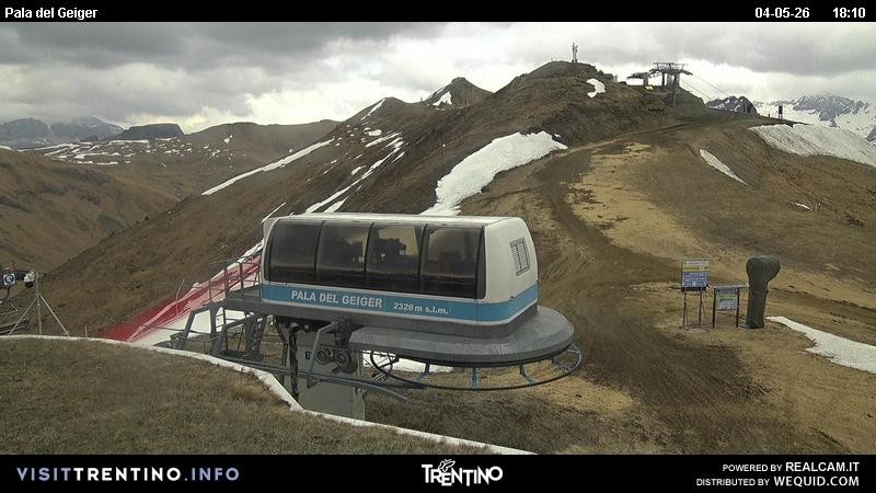 Archiv Foto Webcam Pala del Geiger