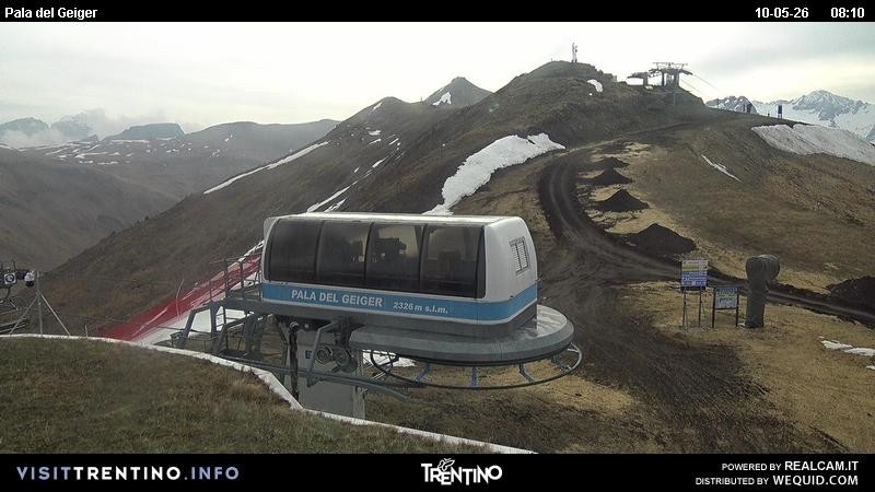 Archiv Foto Webcam Pala del Geiger