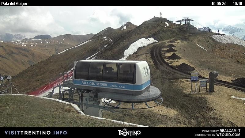 Archiv Foto Webcam Pala del Geiger