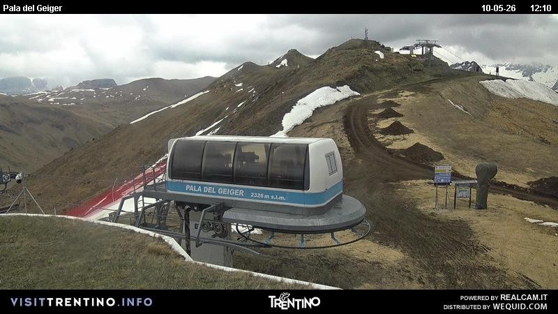 Archiv Foto Webcam Pala del Geiger