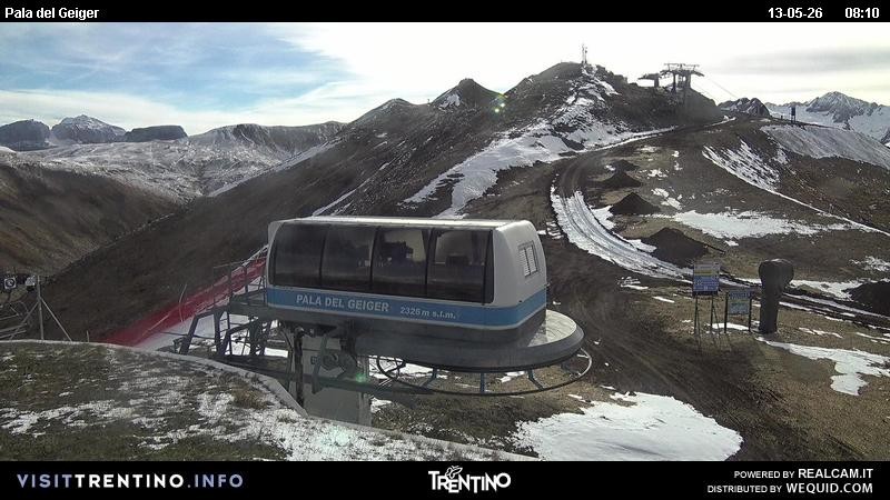 Archiv Foto Webcam Pala del Geiger