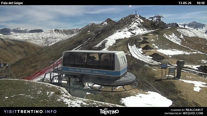 Archiv Foto Webcam Pala del Geiger