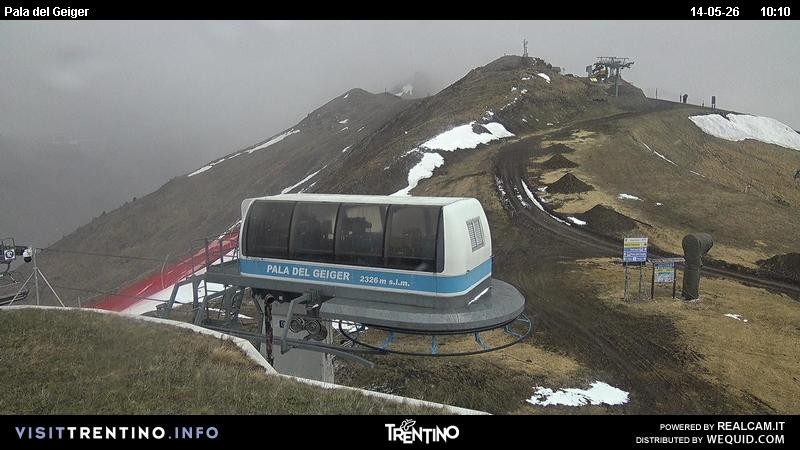 Archiv Foto Webcam Pala del Geiger