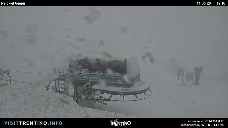 Archiv Foto Webcam Pala del Geiger