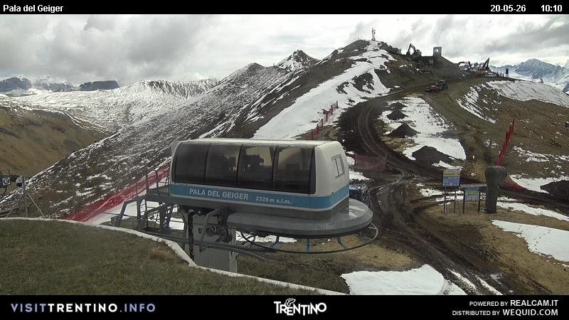 Archiv Foto Webcam Pala del Geiger