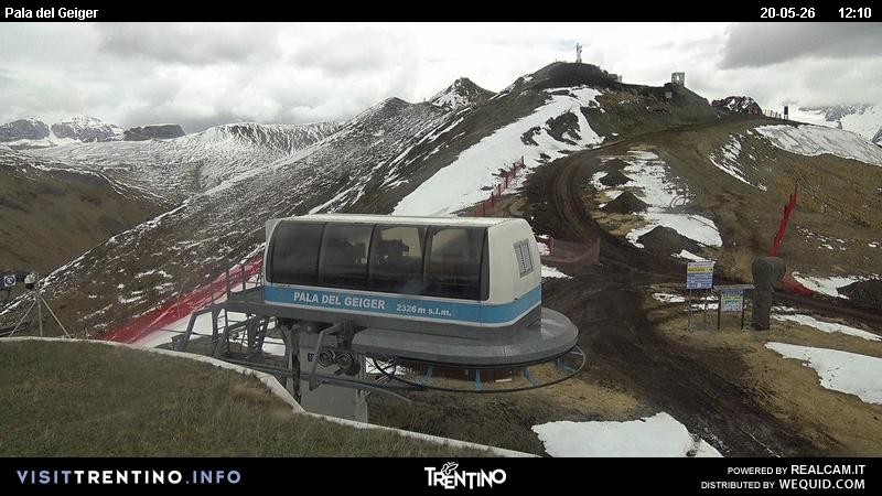 Archiv Foto Webcam Pala del Geiger