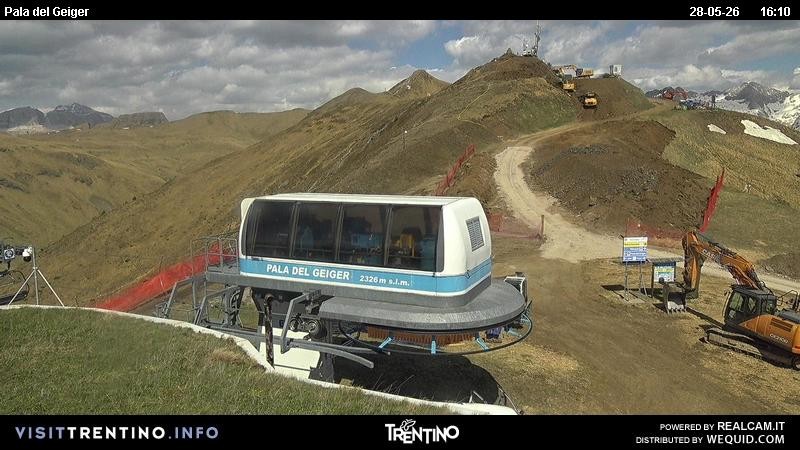 Archiv Foto Webcam Pala del Geiger
