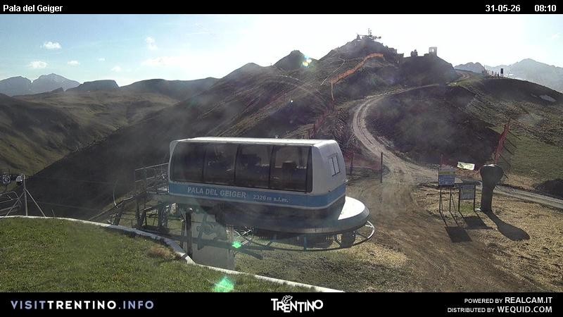 Archiv Foto Webcam Pala del Geiger
