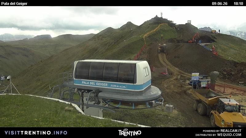 Archiv Foto Webcam Pala del Geiger