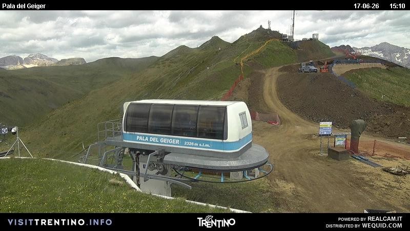 Archiv Foto Webcam Pala del Geiger