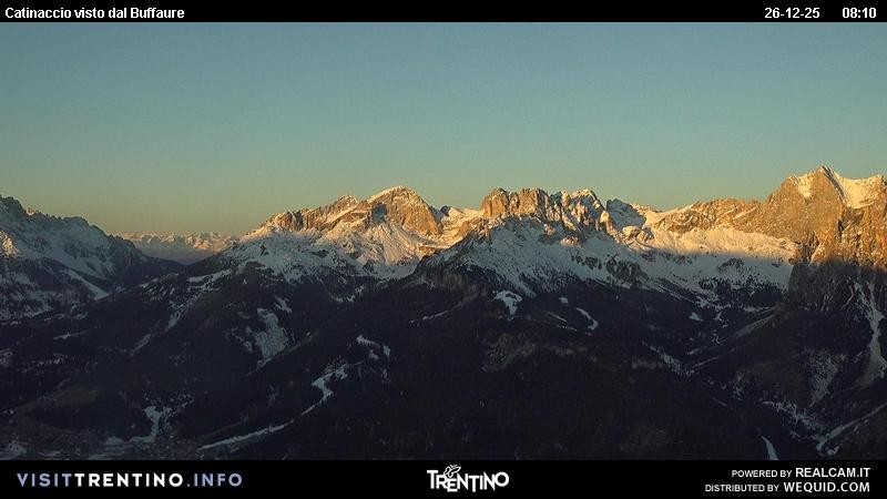 Archiv Foto Webcam Fassatal Rosengartengruppe