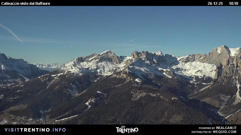 Archiv Foto Webcam Fassatal Rosengartengruppe