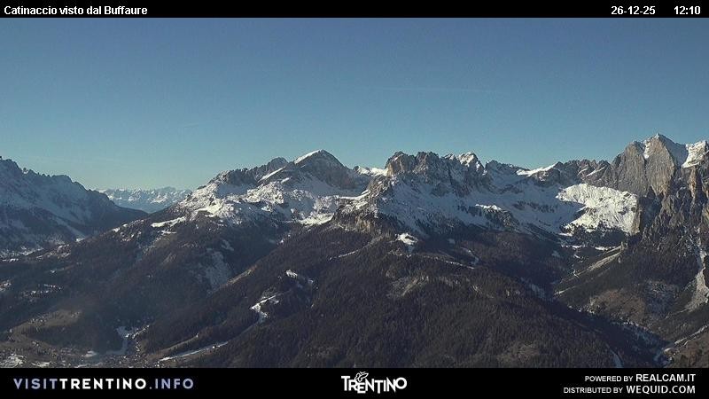 Archiv Foto Webcam Fassatal Rosengartengruppe