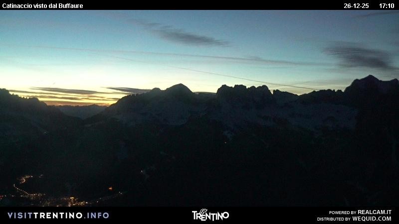 Archiv Foto Webcam Fassatal Rosengartengruppe