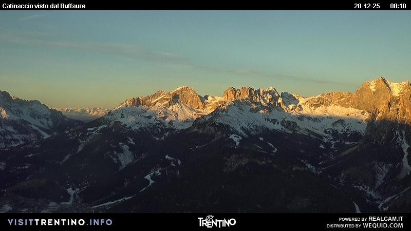 Archiv Foto Webcam Fassatal Rosengartengruppe