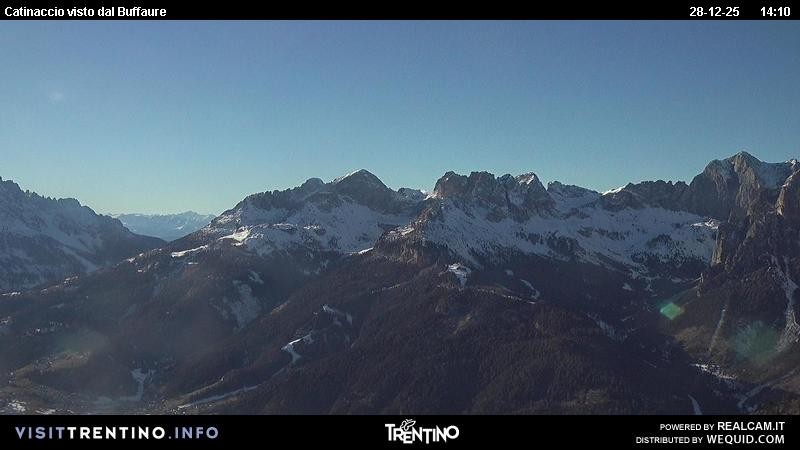 Archiv Foto Webcam Fassatal Rosengartengruppe