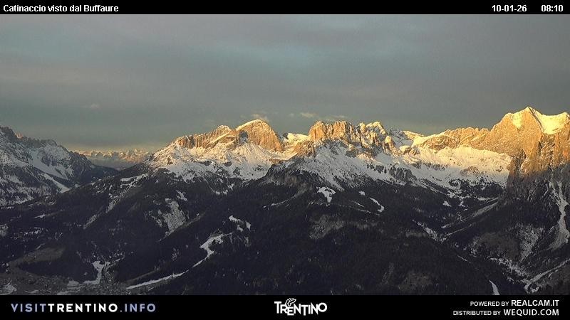 Archiv Foto Webcam Fassatal Rosengartengruppe