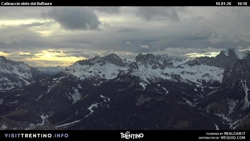 Archived image Webcam Buffaure - Gruppo del Catinaccio