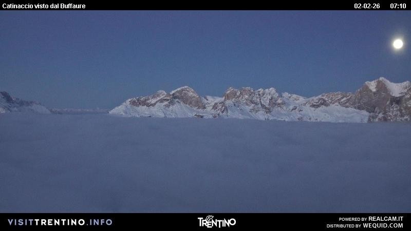 Archiv Foto Webcam Fassatal Rosengartengruppe