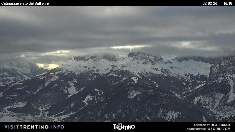 Archiv Foto Webcam Fassatal Rosengartengruppe