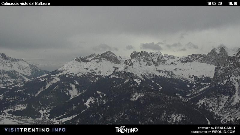 Archiv Foto Webcam Fassatal Rosengartengruppe