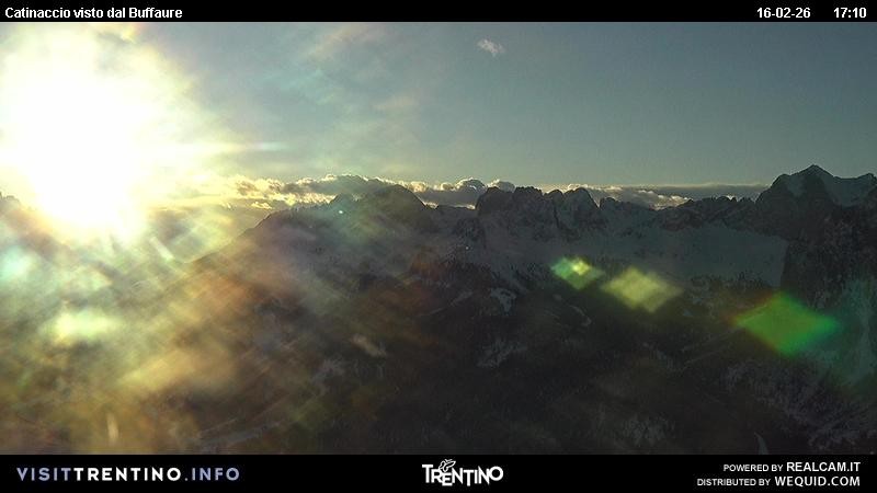 Archiv Foto Webcam Fassatal Rosengartengruppe