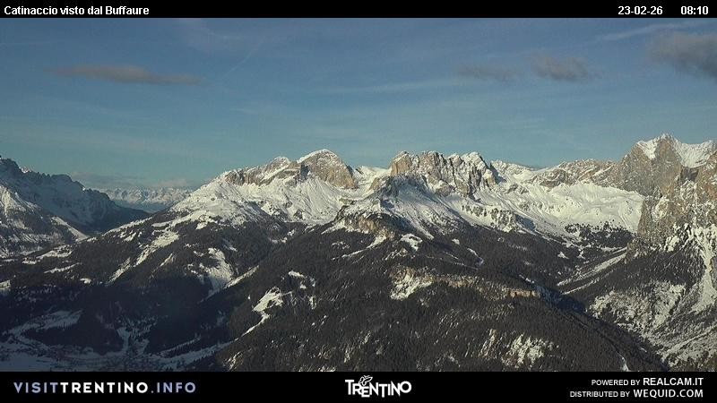 Archived image Webcam Buffaure - Gruppo del Catinaccio