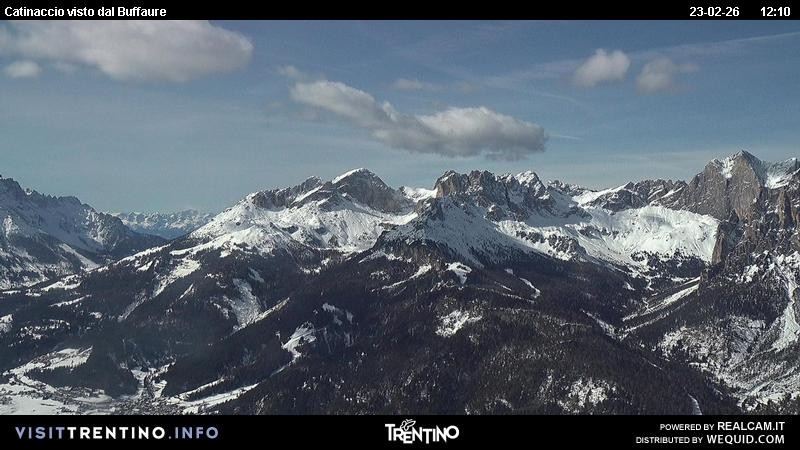 Archived image Webcam Buffaure - Gruppo del Catinaccio