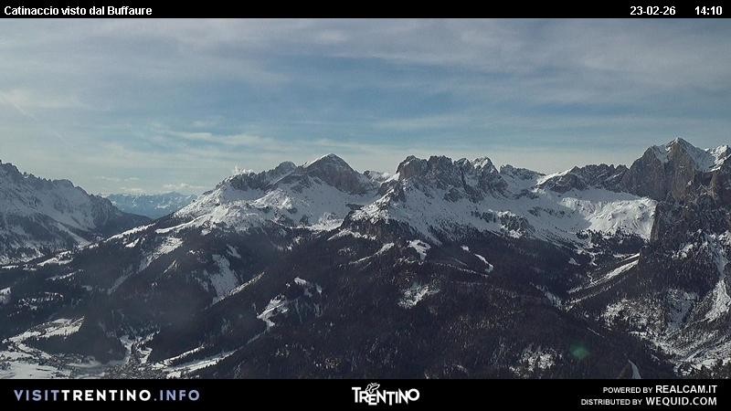 Archived image Webcam Buffaure - Gruppo del Catinaccio