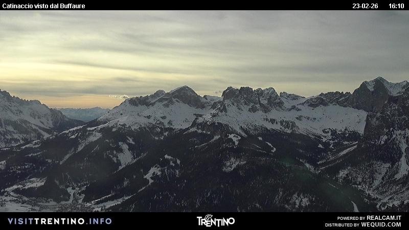Archived image Webcam Buffaure - Gruppo del Catinaccio
