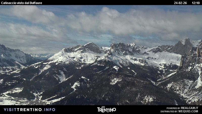 Archiv Foto Webcam Fassatal Rosengartengruppe