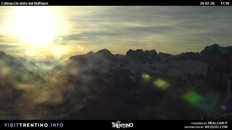Archived image Webcam Buffaure - Gruppo del Catinaccio