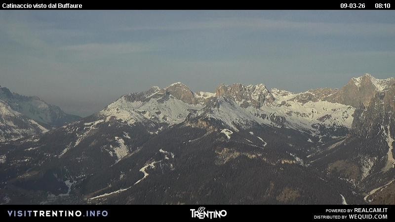 Archiv Foto Webcam Fassatal Rosengartengruppe