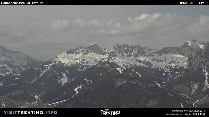 Archiv Foto Webcam Fassatal Rosengartengruppe