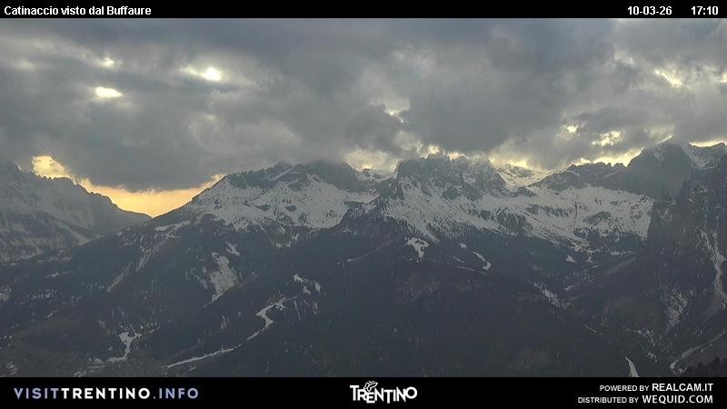 Archived image Webcam Buffaure - Gruppo del Catinaccio