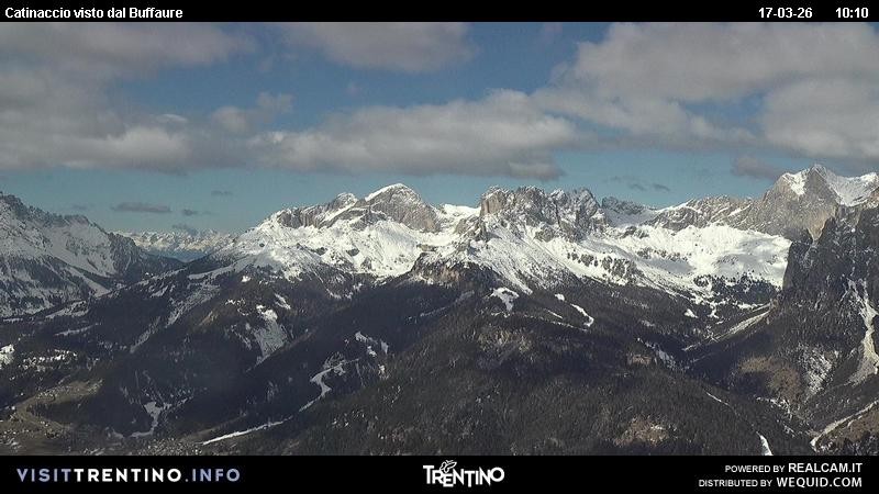 Archiv Foto Webcam Fassatal Rosengartengruppe