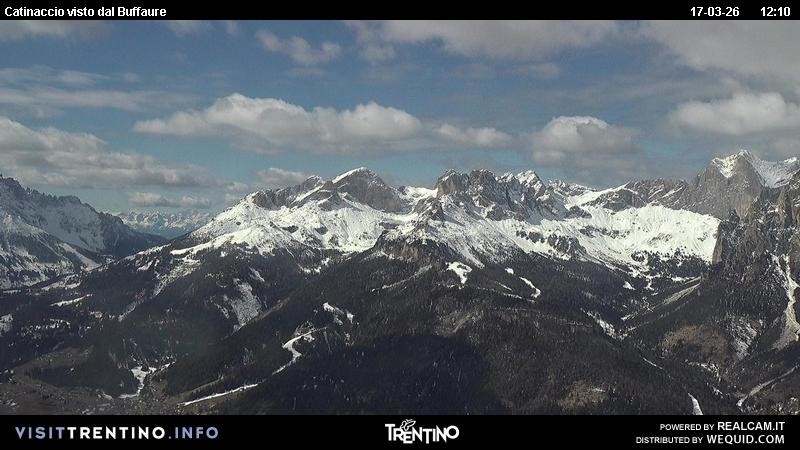 Archiv Foto Webcam Fassatal Rosengartengruppe