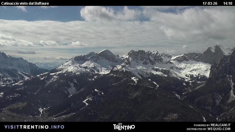 Archiv Foto Webcam Fassatal Rosengartengruppe