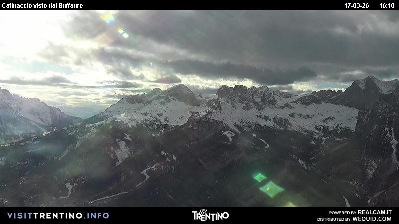 Archiv Foto Webcam Fassatal Rosengartengruppe