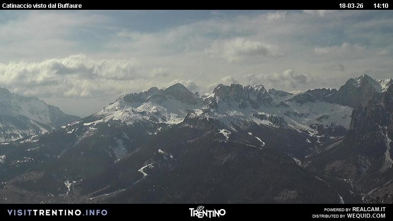 Archived image Webcam Buffaure - Gruppo del Catinaccio