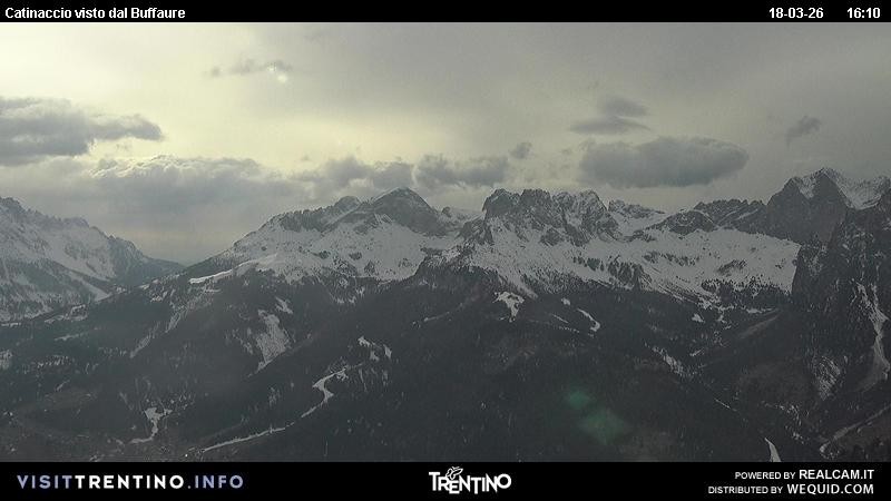 Archiv Foto Webcam Fassatal Rosengartengruppe